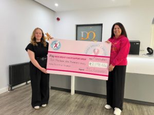 Manx Breast Cancer Support Group Charity of the Year DQ20 DQ Advocates 20 Years 20 Years Anniversary 20th Anniversary DQ DQ Advocates Isle of Man Law DQ News News